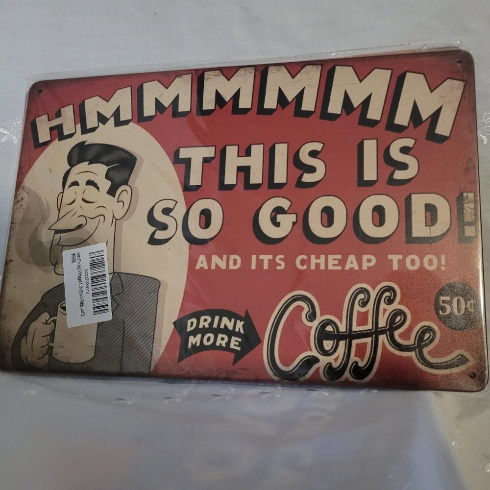 Coffee Tin Sign